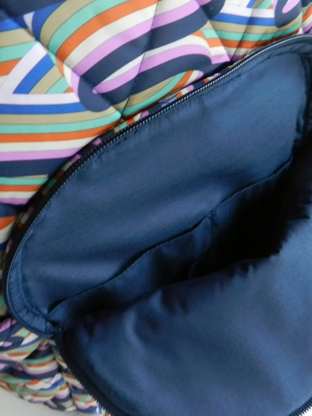 Vera Bradley Ultralight Essential LARGE Backpack Laptop Bag in Retro Ribbons